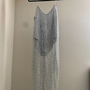 Aviana Jewelled Midi Dress